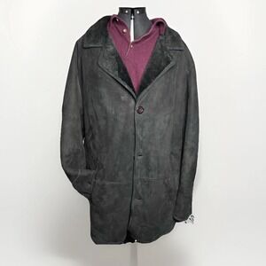 Vintage Alaskan Custom Built Furs KC, MO Men's 3 Button Coat 100% Shearling Wool